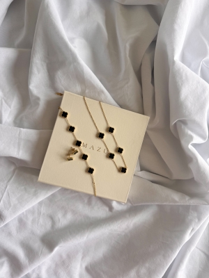 Brincos Lucky Color Black